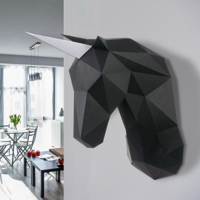3D-origami-paperraz-wall-unicorn-black-1-1000-80-10