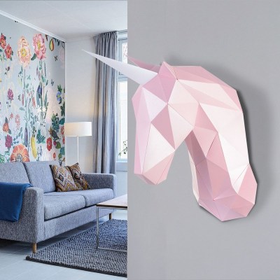 3D-origami-paperraz-wall-unicorn-pink-1-1000-80-10