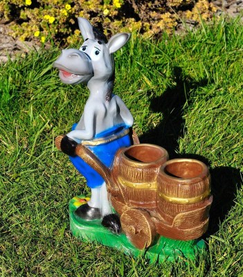 podstavka-dlya-cvetov-oslik-s-telezhkoy-33000549061129