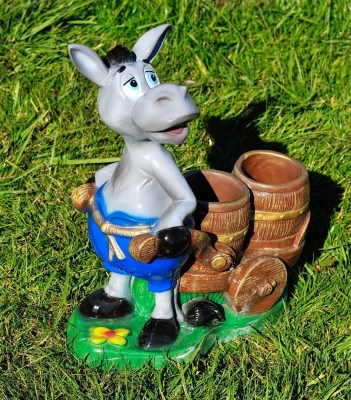 podstavka-dlya-cvetov-oslik-s-telezhkoy-59610538939034